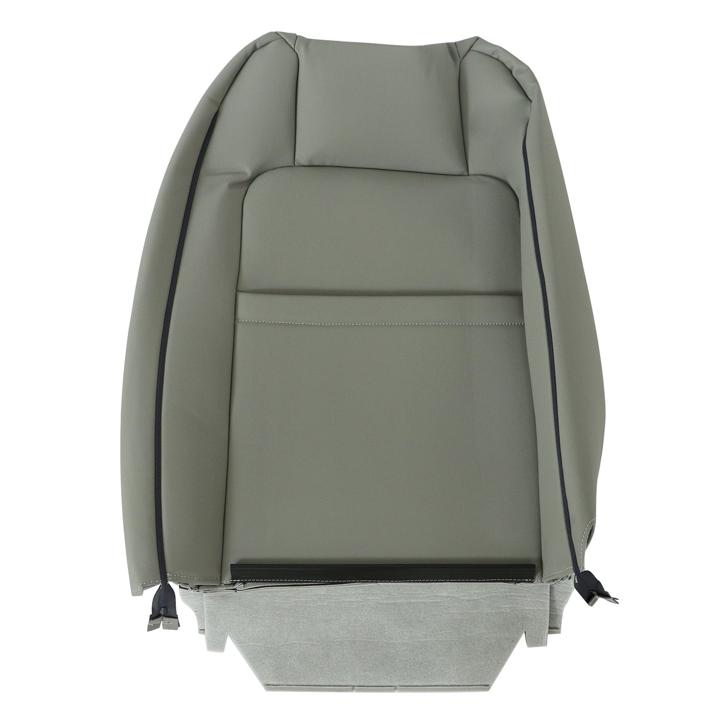 Passenger Back Seat Cover Gray Leather For 2015-2022 Chevy Colorado & GMC Canyon