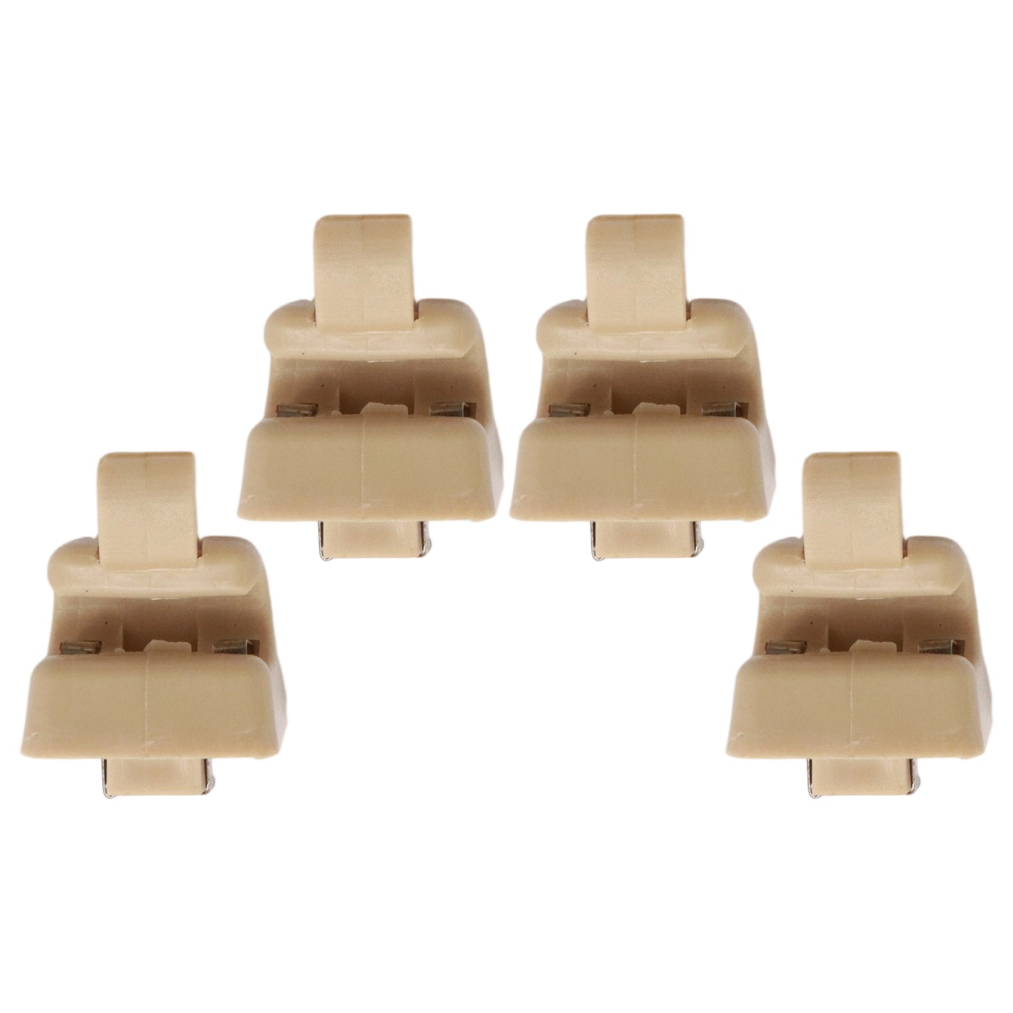 4 Set Of Sun Visor Clips Holders Fits For Mercedes W123 W124 W126 W140 W201 USA