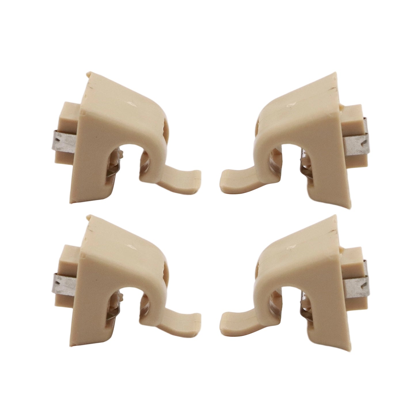 4 Set Of Sun Visor Clips Holders Fits For Mercedes W123 W124 W126 W140 W201 USA