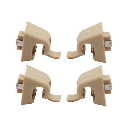 4 Set Of Sun Visor Clips Holders Fits For Mercedes W123 W124 W126 W140 W201 USA