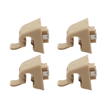 4 Set Of Sun Visor Clips Holders Fits For Mercedes W123 W124 W126 W140 W201 USA