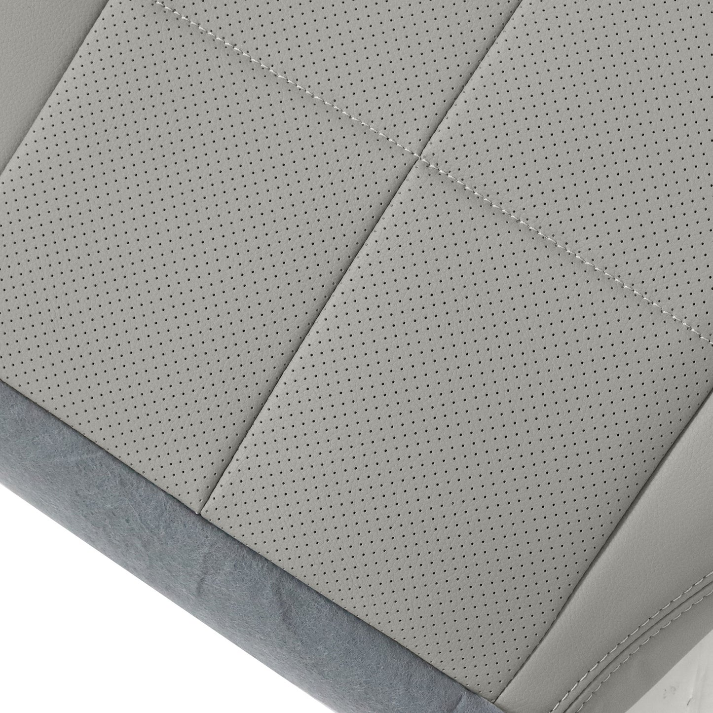 Front Passenger Bottom Leather Seat Cover Gray For 2009-2013 Subaru Forester