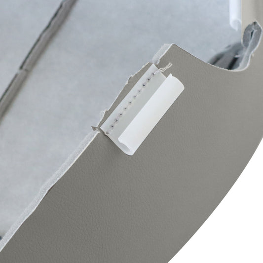 Front Passenger Bottom Leather Seat Cover Gray For 2009-2013 Subaru Forester