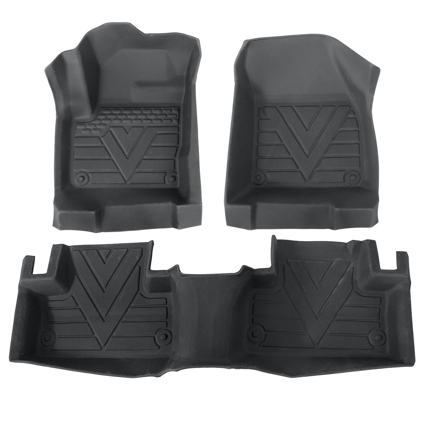 For 2012-2019 Land Rover Range Rover Evoque 5Passenger TPE Floor Mats Liners Set