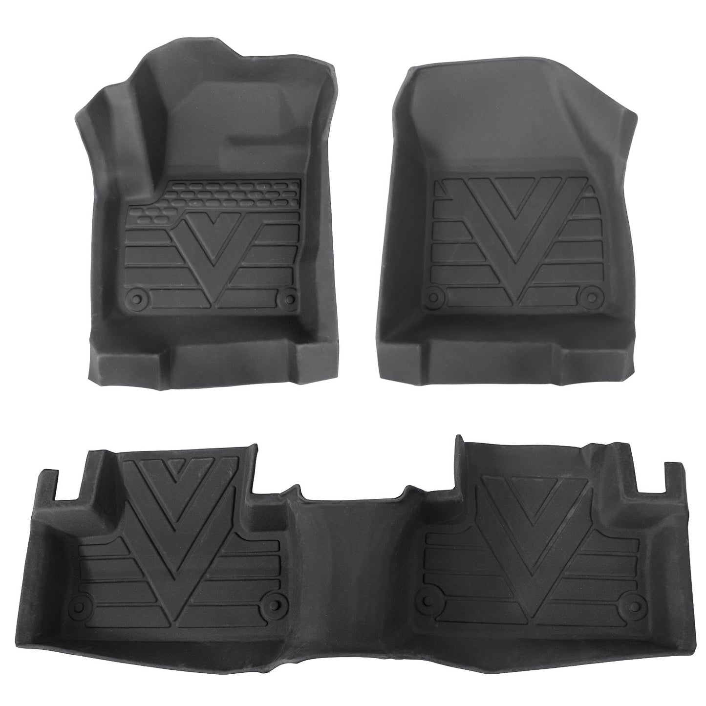 For 2012-2019 Land Rover Range Rover Evoque 5Passenger TPE Floor Mats Liners Set