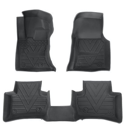 3D TPE Floor Mats Liners Fits 2018-2025 Land Rover Range Rover Velar All-Weather