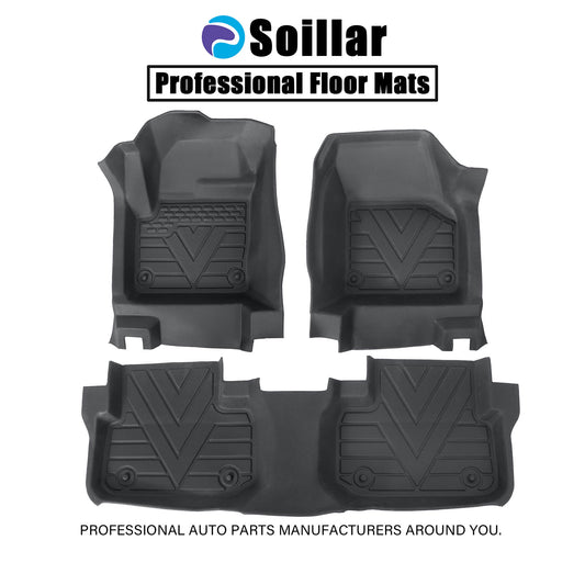 Floor Mats For 2016-2019 Land Rover Discovery Sport 4-Door Floor Liners Set TPE