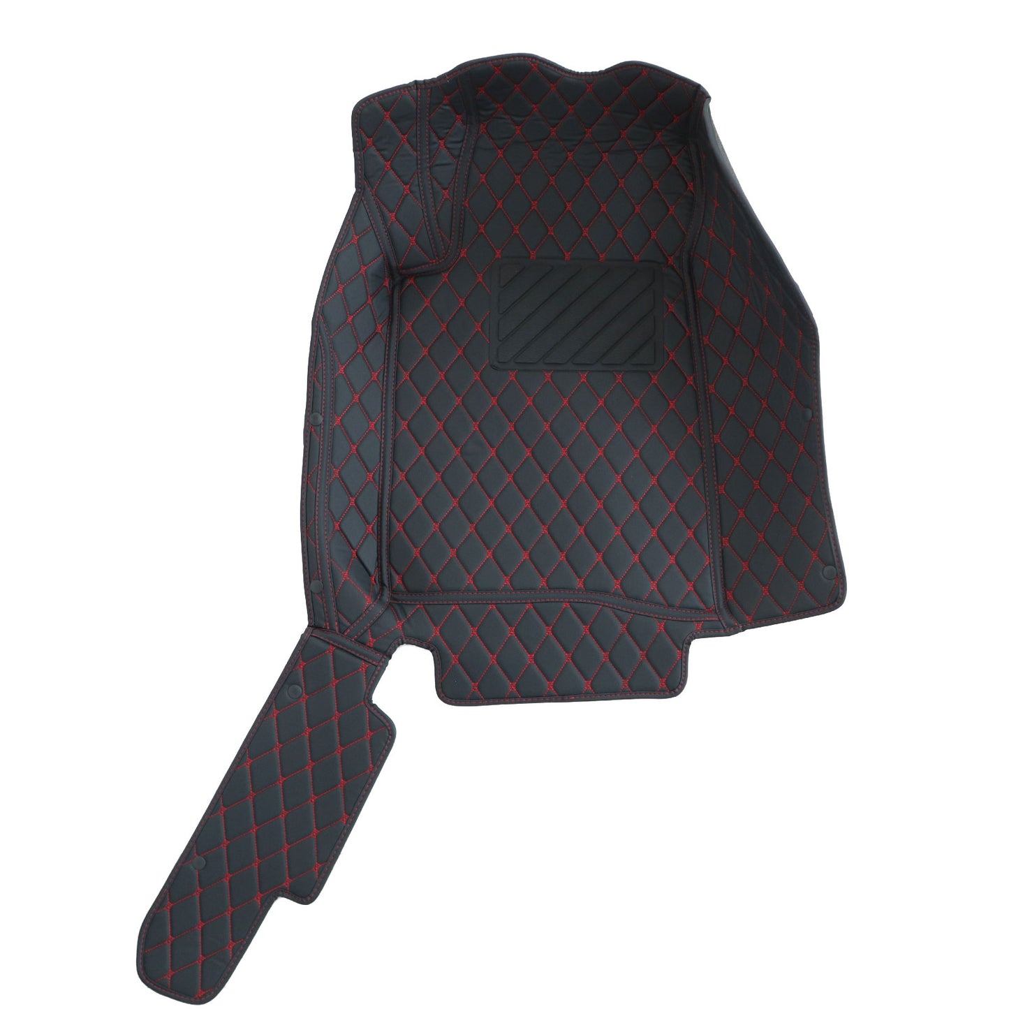 For 2011-2014 Ford Mustang Microfiber Leather Floor Mats Liners Front & Rear