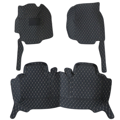 For 2007-2011 Toyota Camry Microfiber Leather Floor Mats Liners Front & Rear