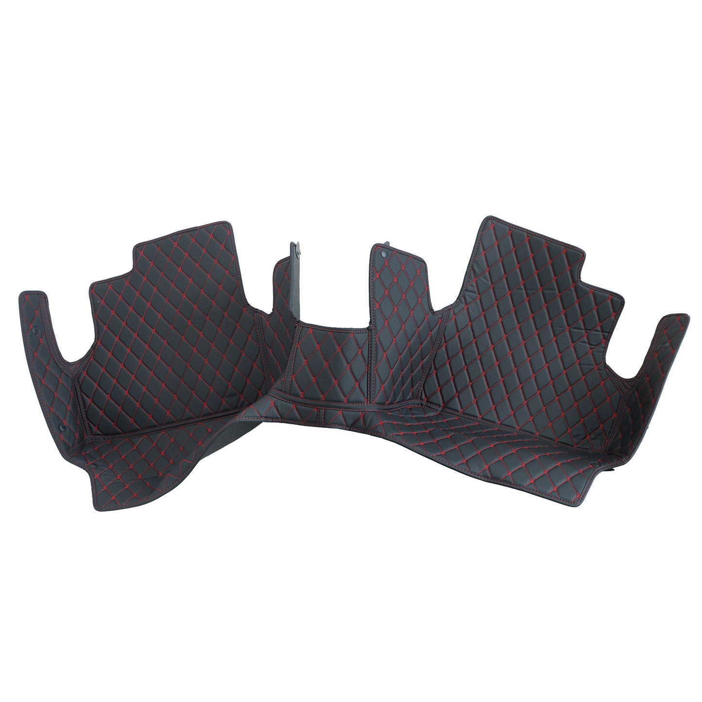 For 2005-2010 BMW E60 Microfiber Leather Floor Mats Liners Front & Rear 3PCS