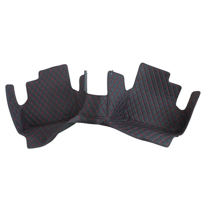 For 2005-2010 BMW E60 Microfiber Leather Floor Mats Liners Front & Rear 3PCS