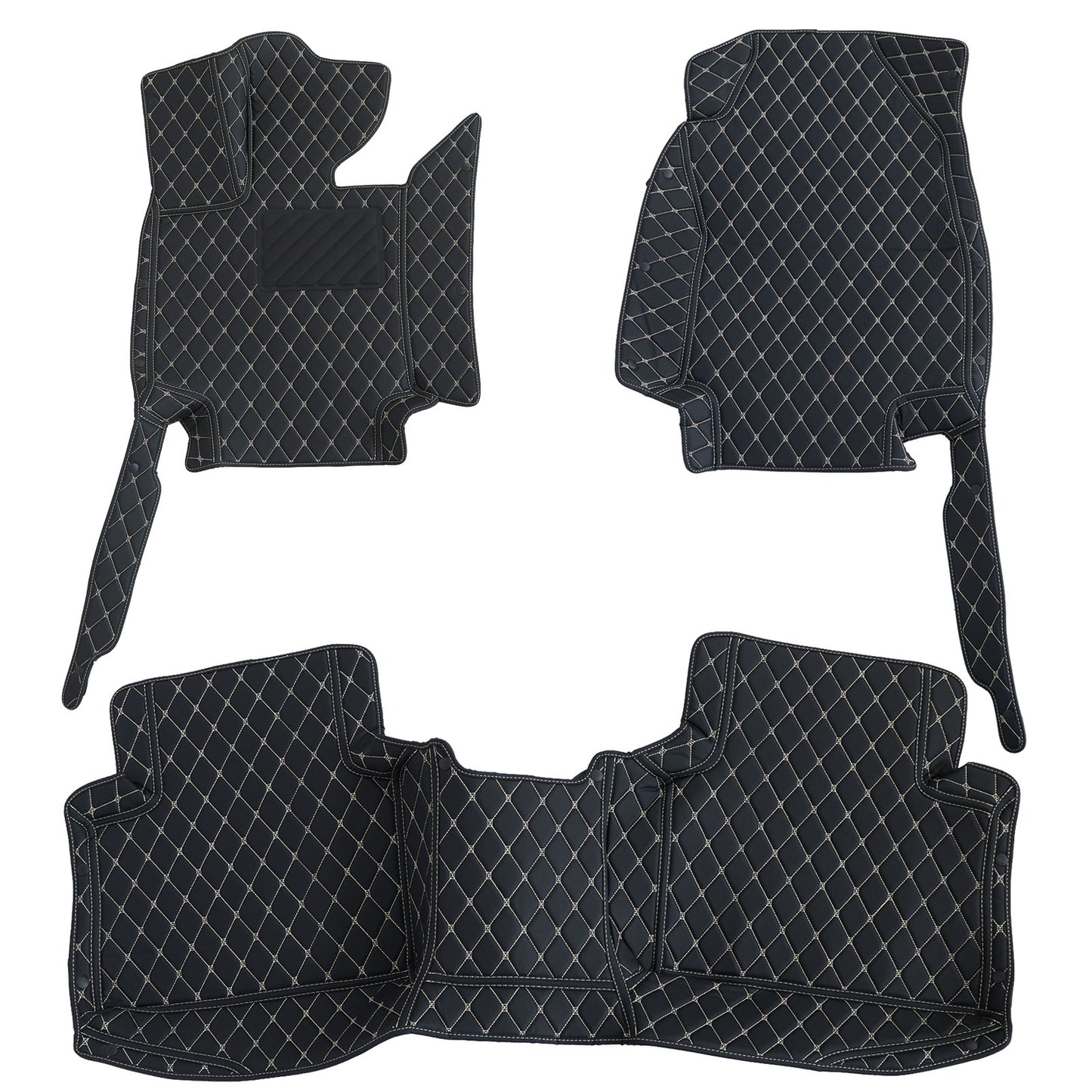New For 2020-2024 Toyota RAV4 Microfiber Leather Floor Mats Liners Front & Rear