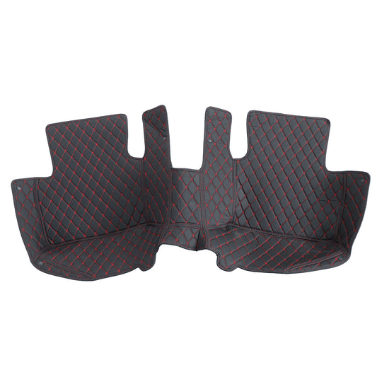 For 2008-2012 Honda Accord Microfiber Leather Floor Mats Liners Front & Rear