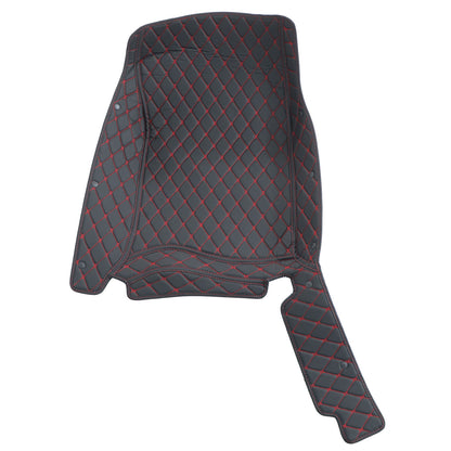 For 2008-2012 Honda Accord Microfiber Leather Floor Mats Liners Front & Rear