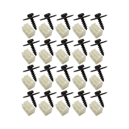 40-Pack for BMW Front Fender Liner C-Clip+Hex Bolt 07147311312 07149213164 USA
