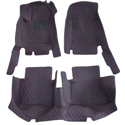 For 2018-2022 Honda Accord Microfiber Leather Floor Mats Liners Front & Rear