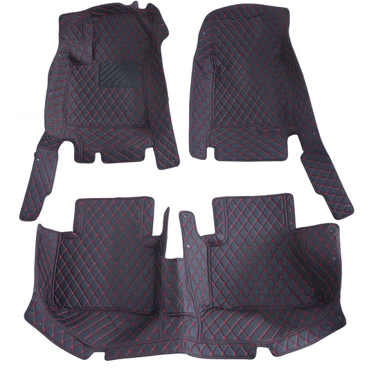 For 2018-2022 Honda Accord Microfiber Leather Floor Mats Liners Front & Rear