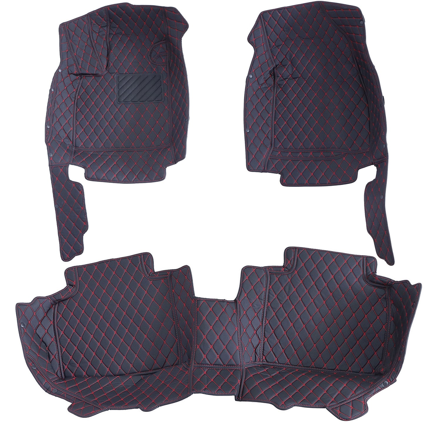 For 2023-2025 Honda Accord Microfiber Leather Floor Mats Liners Front & Rear