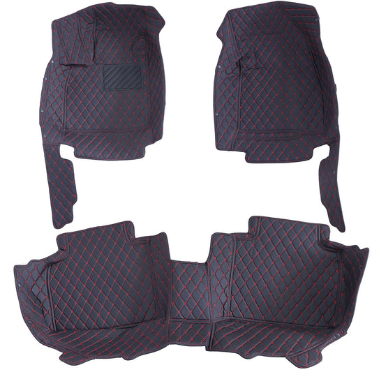 For 2023-2025 Honda Accord Microfiber Leather Floor Mats Liners Front & Rear
