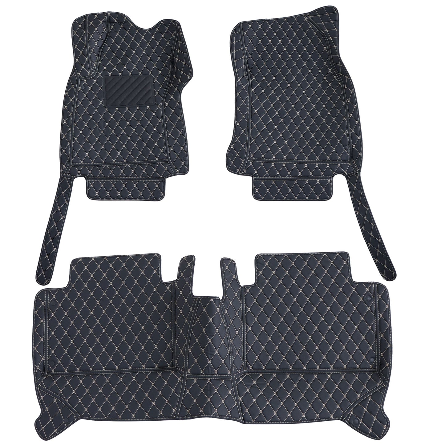 For 2014-2020 Nissan Qashqai Microfiber Leather Floor Mats Liners Front & Rear