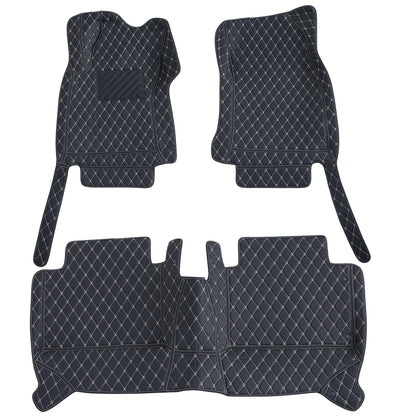 For 2014-2020 Nissan Qashqai Microfiber Leather Floor Mats Liners Front & Rear