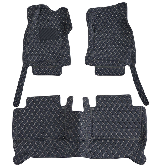 For 2014-2020 Nissan Qashqai Microfiber Leather Floor Mats Liners Front & Rear