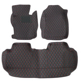 For 2006-2011 Honda Civic Microfiber Leather Floor Mats Liners Front & Rear