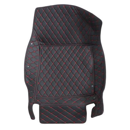 For 2012-2015 Honda Civic Microfiber Leather Floor Mats Liners Front & Rear