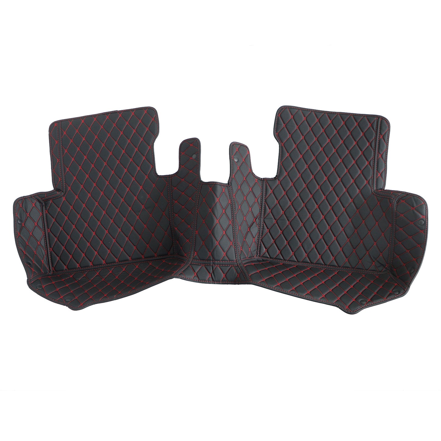 For 2016-2021 Honda Civic Microfiber Leather Floor Mats Liners Front & Rear