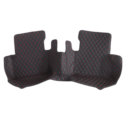 For 2016-2021 Honda Civic Microfiber Leather Floor Mats Liners Front & Rear