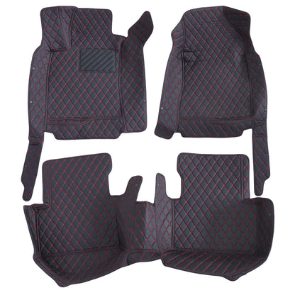 For 2022-2025 Honda Civic Microfiber Leather Floor Mats Liners Front & Rear