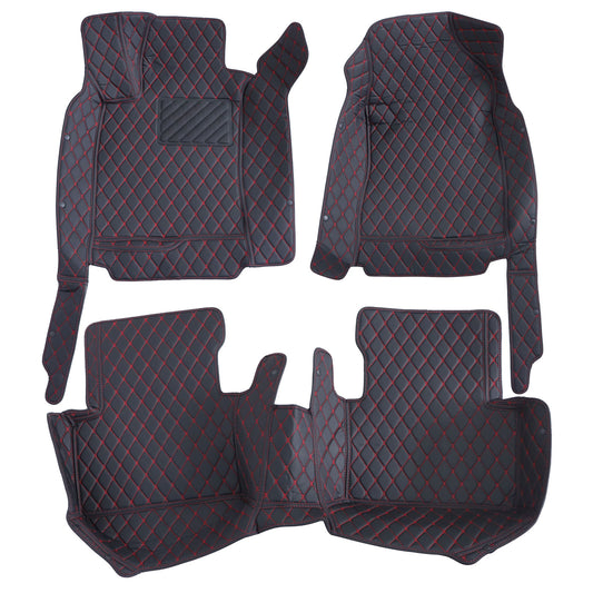 For 2022-2025 Honda Civic Microfiber Leather Floor Mats Liners Front & Rear