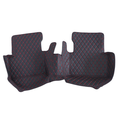 For 2022-2025 Honda Civic Microfiber Leather Floor Mats Liners Front & Rear