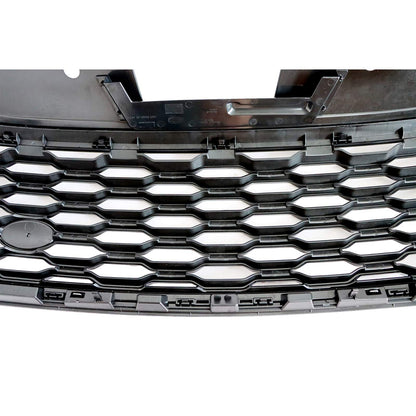 Glossy Black Front Bumper Grille For Range Rover L405 2018-2022