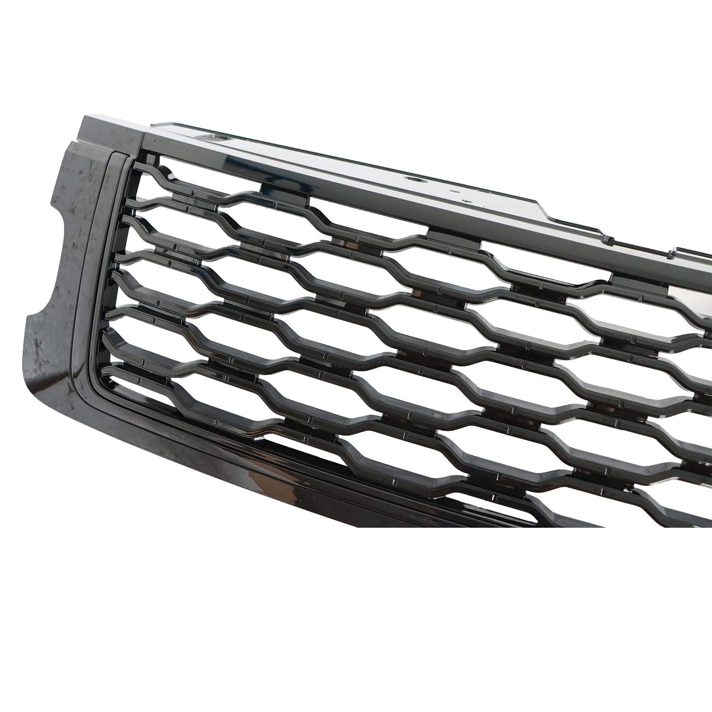 Glossy Black Front Bumper Grille For Range Rover L405 2018-2022