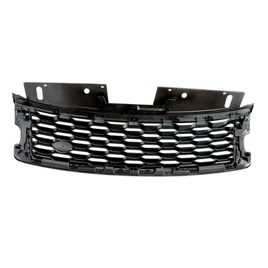 Glossy Black Front Bumper Grille For Range Rover L405 2018-2022