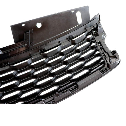 Glossy Black Front Bumper Grille For Range Rover L405 2018-2022