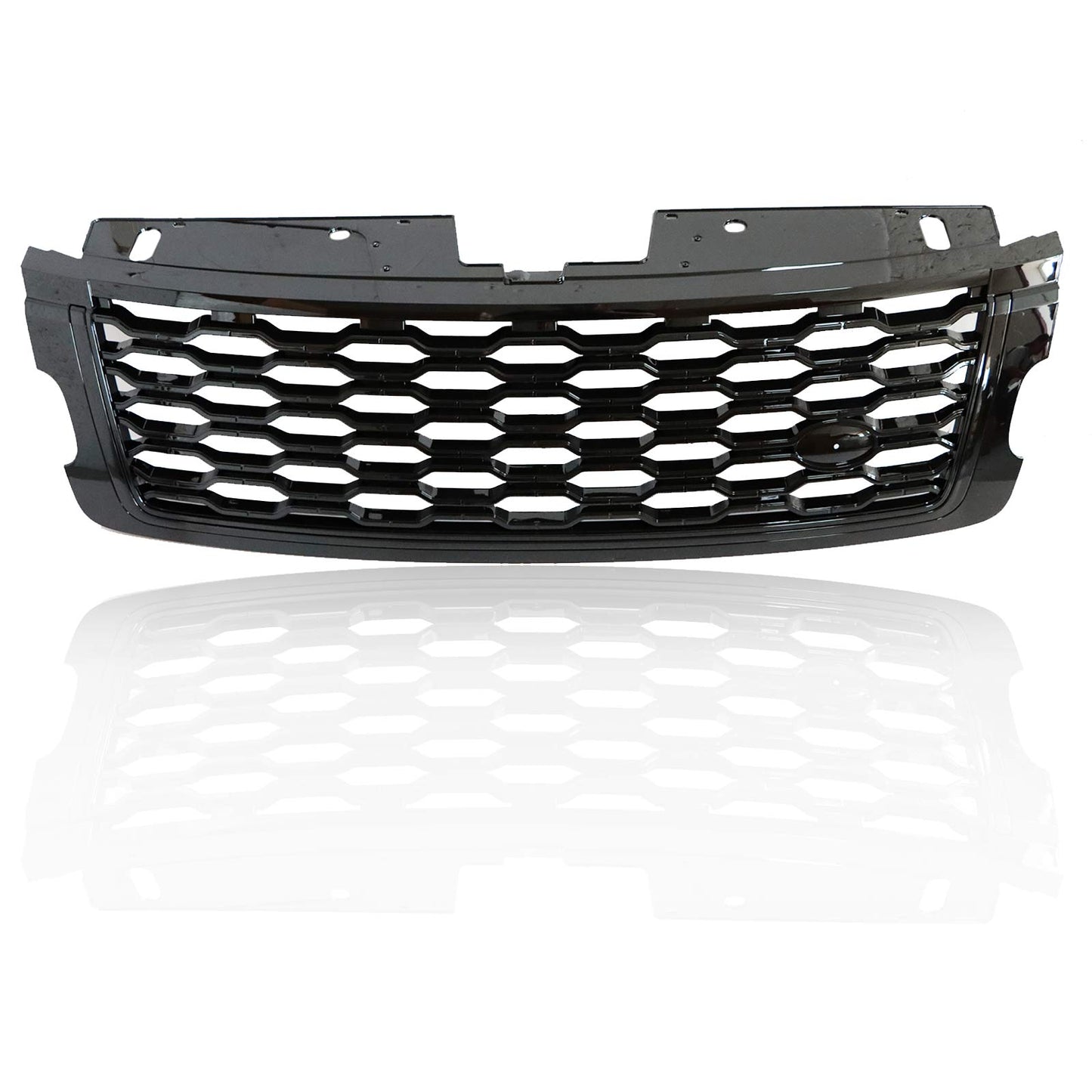 Glossy Black Front Bumper Grille For Range Rover L405 2018-2022