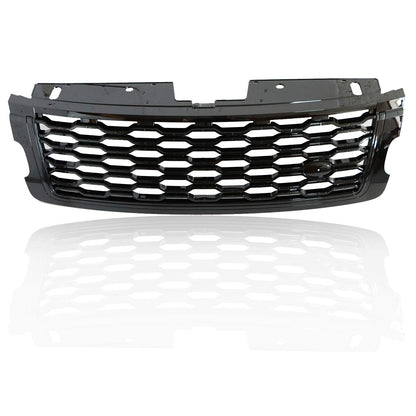Glossy Black Front Bumper Grille For Range Rover L405 2018-2022