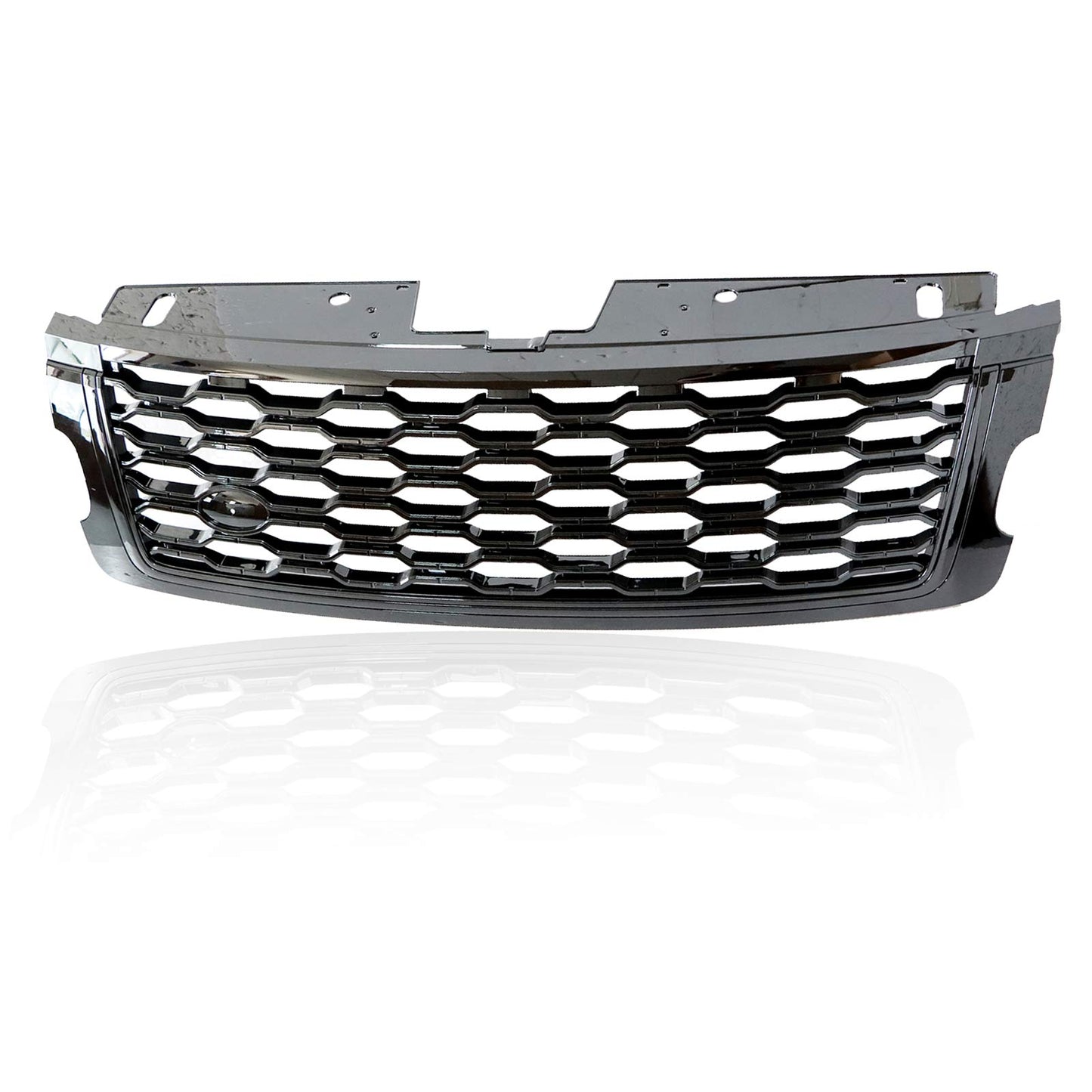 Glossy Black Front Bumper Grille For Range Rover L405 2018-2022