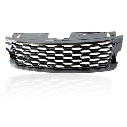 Glossy Black Front Bumper Grille For Range Rover L405 2018-2022