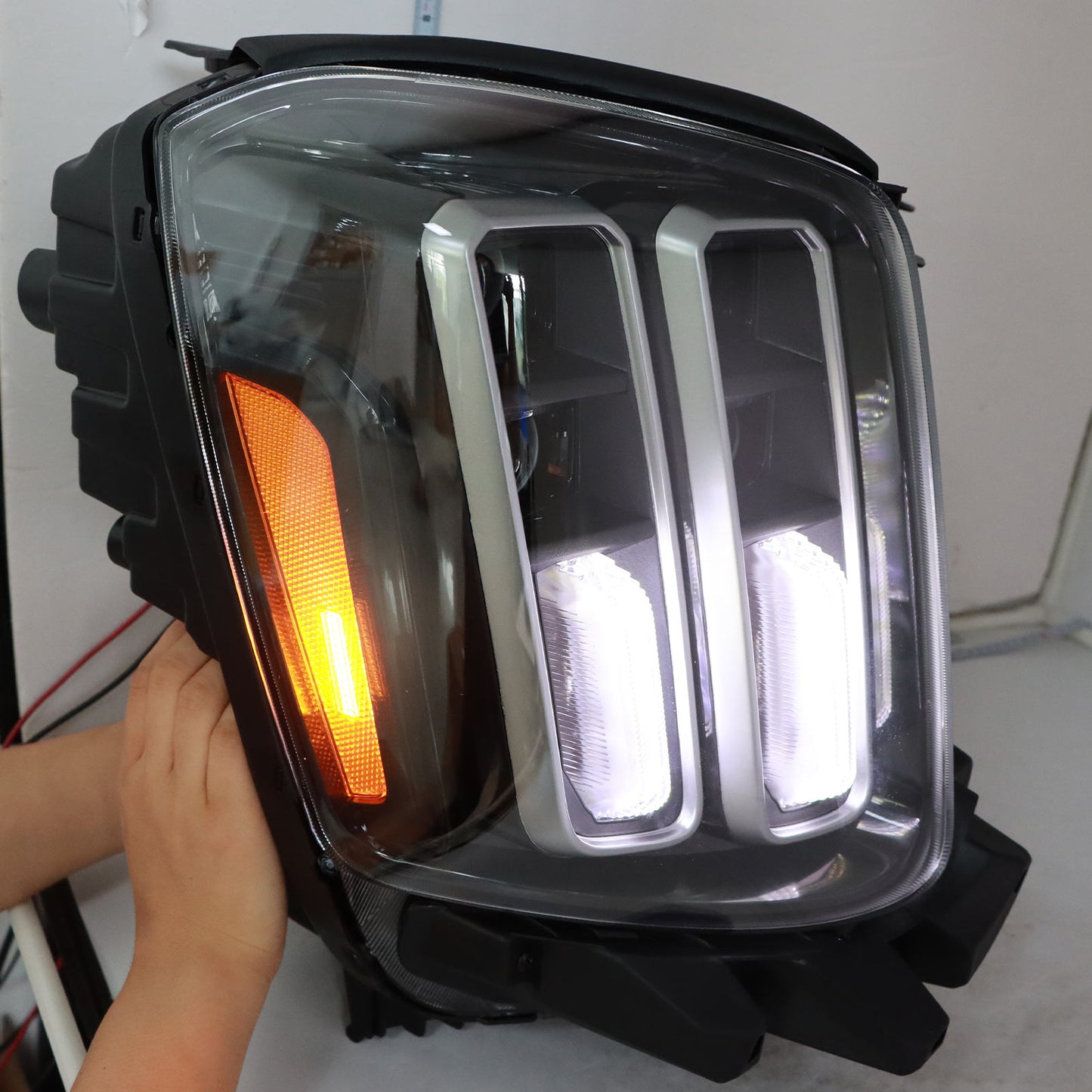 Right Side Headlight For KIA Telluride 2023-2024 Full LED Lamp w/DRL Passenger