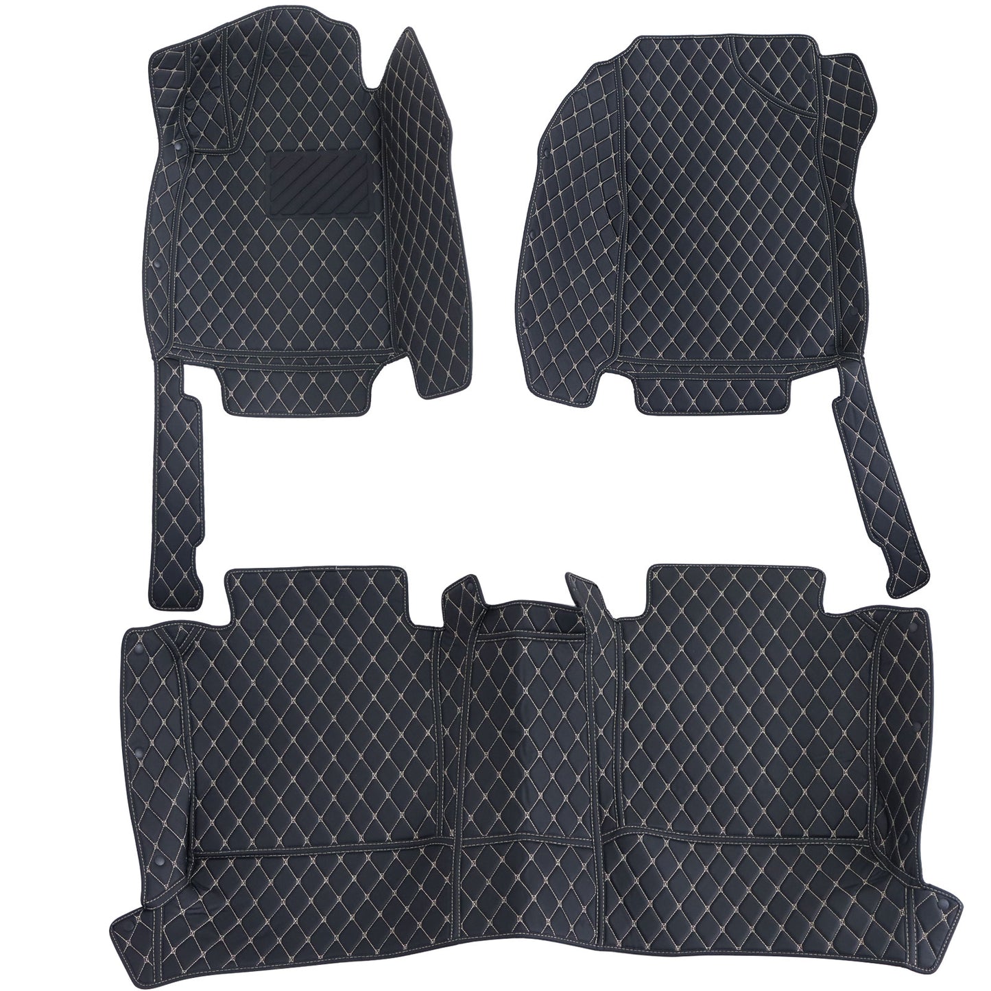 For 2013-2017 Lexus ES Microfiber Leather Floor Mats Liners Front & Rear