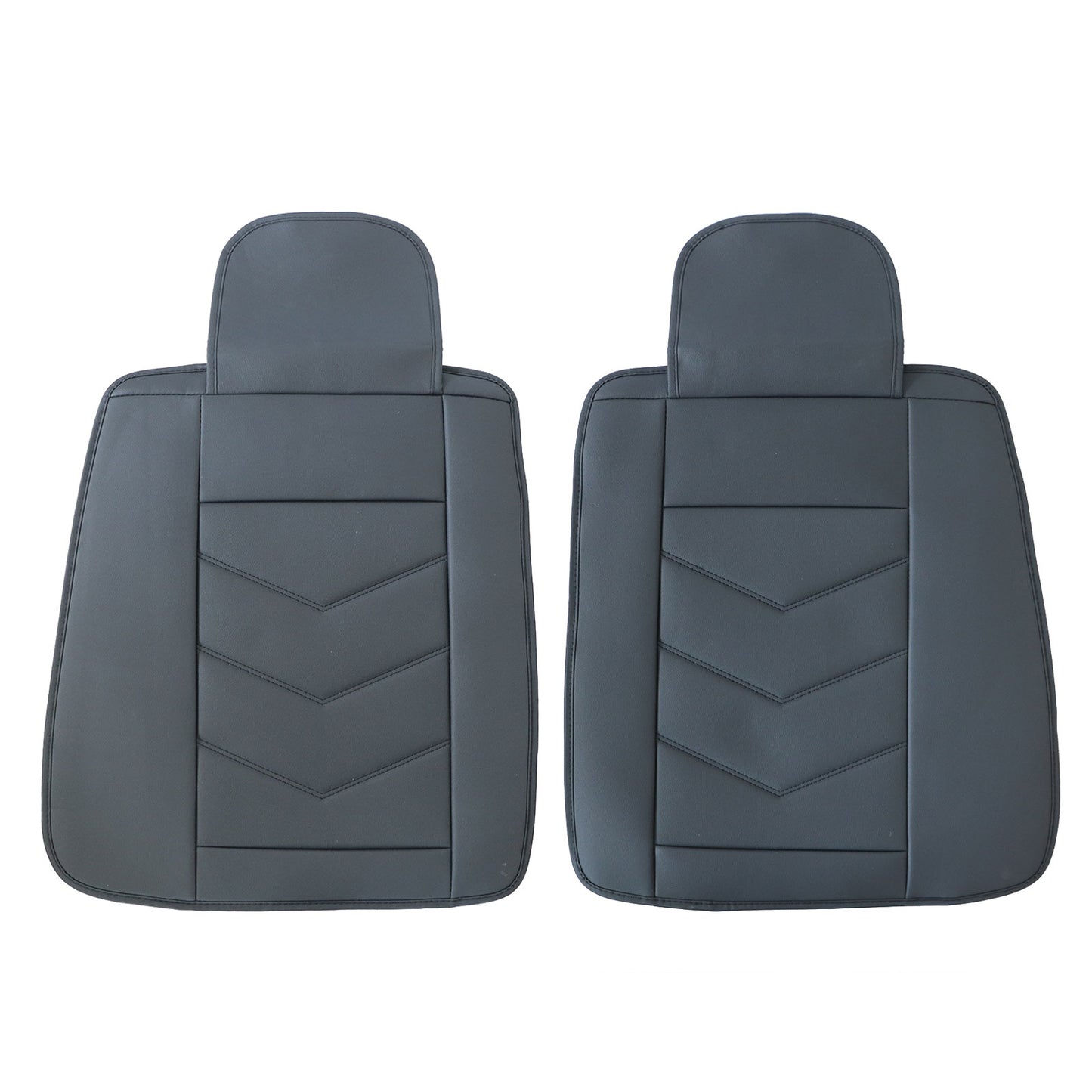 Fits Honda Quilted Leather Car Seat Covers 5-Seats Front Rear Full Set Protector