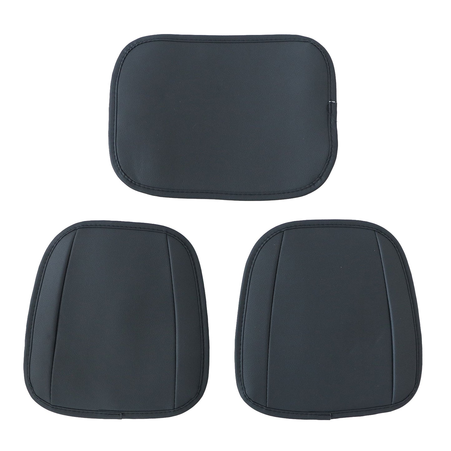 Fits Honda Quilted Leather Car Seat Covers 5-Seats Front Rear Full Set Protector