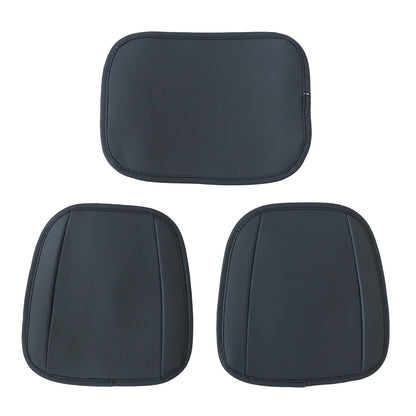 Fits Honda Quilted Leather Car Seat Covers 5-Seats Front Rear Full Set Protector
