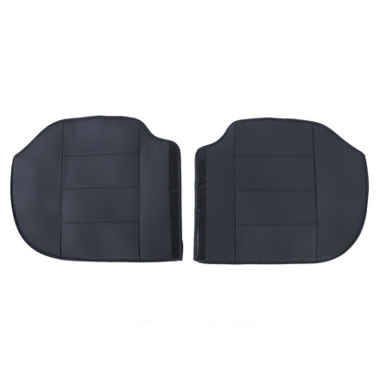 PU Leather Full Surround Car Seat Protector 5-Seats For Toyota Black & Red USA