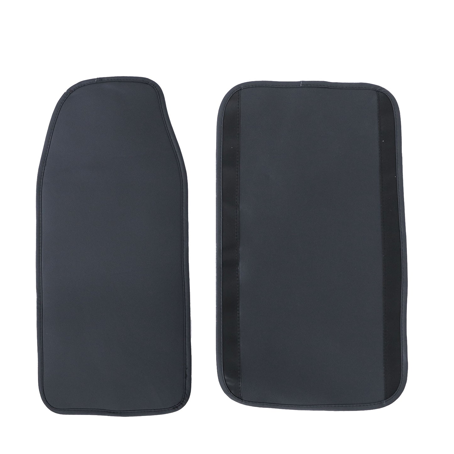 PU Leather Full Surround Car Seat Protector 5-Seats For Toyota Black & Red USA