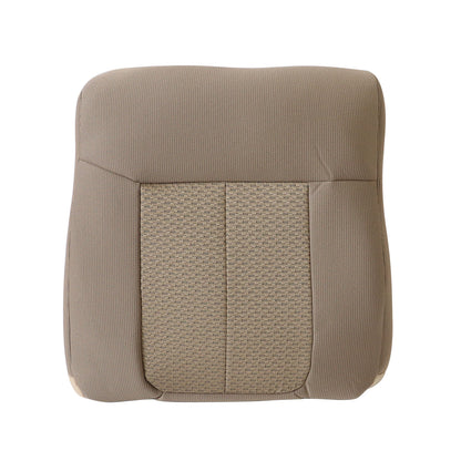 Replacement Type For 2011 Ford F150 Rear Second Row Bench Cloth Seat Cover Tan