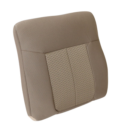 Replacement Type For 2011 Ford F150 Rear Second Row Bench Cloth Seat Cover Tan